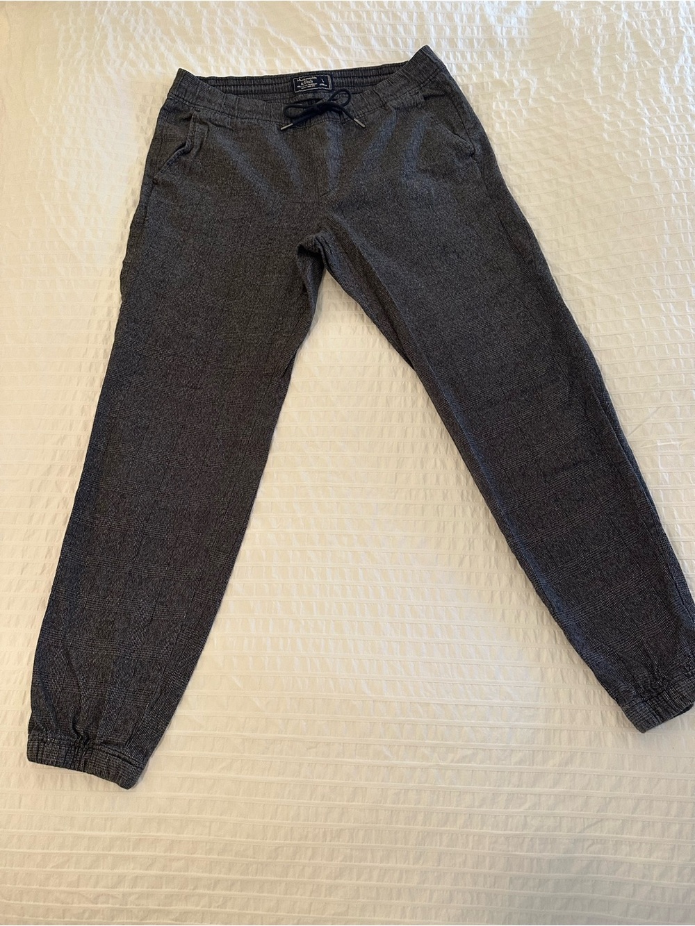 Abercrombie & Fitch Charcoal Gray Joggers